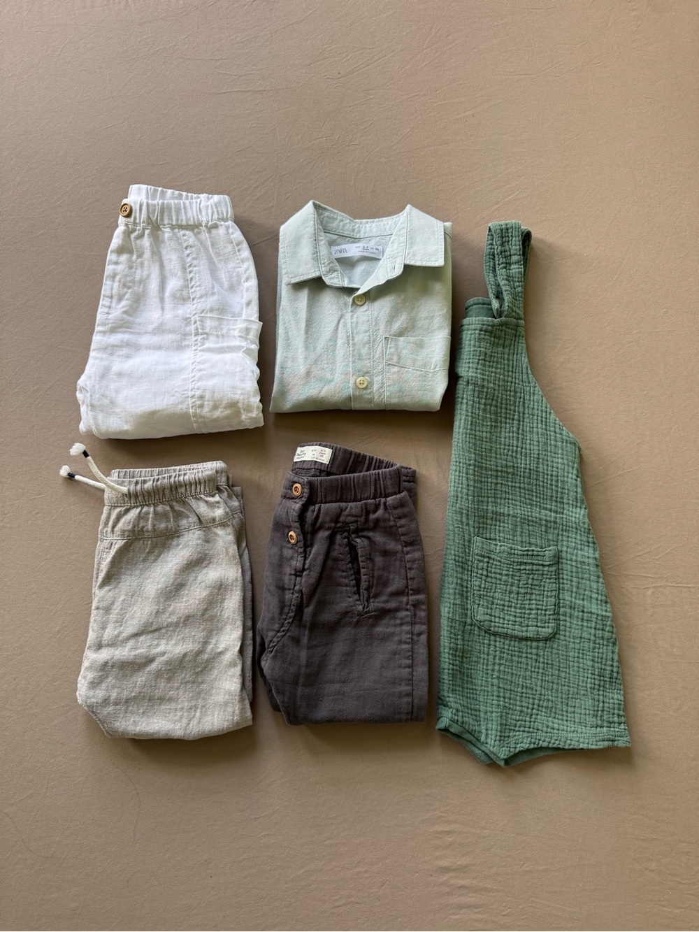Zara Kids Cotton Linen Clothing Bundle